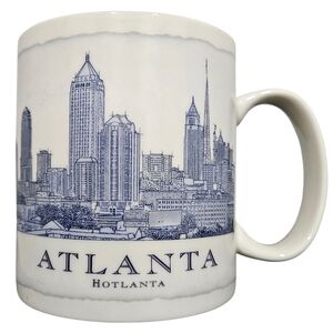 STARBUCKS 2007 ATLANTA Architecture series coffee mug VGUC cup vintage 16 oz